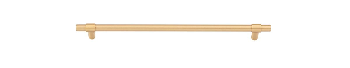 Iver Helsinki Cabinet Pull Centre to Centre 96mm,128mm,160mm, 256mm Brushed Brass - With Backplate & No Backplate