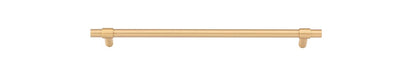 Iver Helsinki Cabinet Pull Centre to Centre 96mm,128mm,160mm, 256mm Brushed Brass - With Backplate & No Backplate