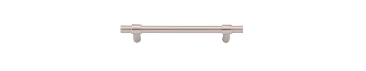 Iver Helsinki Cabinet Pull Centre to Centre 96mm,128mm,160mm, 256mm Satin Nickel - With Backplate & No Backplate