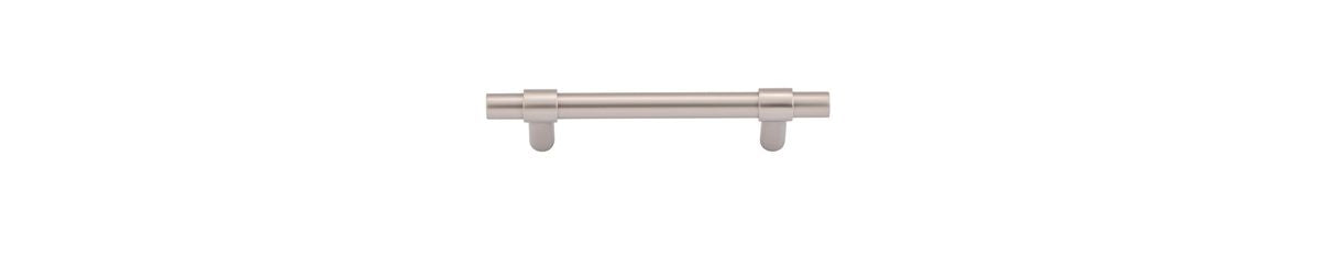 Iver Helsinki Cabinet Pull Centre to Centre 96mm,128mm,160mm, 256mm Satin Nickel - With Backplate & No Backplate