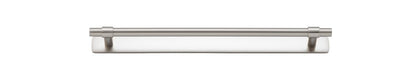 Iver Helsinki Cabinet Pull Centre to Centre 96mm,128mm,160mm, 256mm Satin Nickel - With Backplate & No Backplate