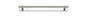 Iver Helsinki Cabinet Pull Centre to Centre 96mm,128mm,160mm, 256mm Satin Nickel - With Backplate & No Backplate