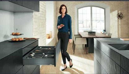 Blum LEGRABOX pure complete set drawer Length 500mm Height 80mm - 257mm ( 5 Options) 40kg