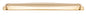 Iver Sarlat Cabinet Pull Centre to Centre 128mm,160mm,256mm, 320mm,450mm Polished Brass - With Backplate & No Backplate