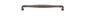 Iver Sarlat Cabinet Pull Centre to Centre 128mm,160mm,256mm, 320mm,450mm Signature Brass - With Backplate & No Backplate