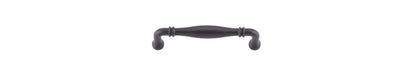 Iver Sarlat Cabinet Pull Centre to Centre 128mm,160mm,256mm, 320mm,450mm Matt Black - With Backplate & No Backplate