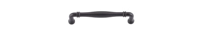 Iver Sarlat Cabinet Pull Centre to Centre 128mm,160mm,256mm, 320mm,450mm Matt Black - With Backplate & No Backplate