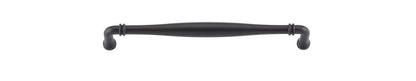 Iver Sarlat Cabinet Pull Centre to Centre 128mm,160mm,256mm, 320mm,450mm Matt Black - With Backplate & No Backplate