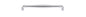 Iver Sarlat Cabinet Pull Centre to Centre 128mm,160mm,256mm, 320mm,450mm Polished Chrome- With Backplate & No Backplate