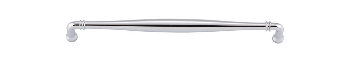 Iver Sarlat Cabinet Pull Centre to Centre 128mm,160mm,256mm, 320mm,450mm Polished Chrome- With Backplate & No Backplate