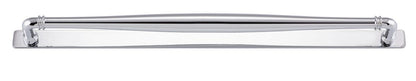 Iver Sarlat Cabinet Pull Centre to Centre 128mm,160mm,256mm, 320mm,450mm Polished Chrome- With Backplate & No Backplate