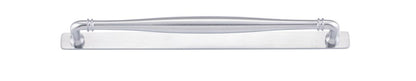 Iver Sarlat Cabinet Pull Centre to Centre 128mm,160mm, 256mm,320mm,450mm Brushed Chrome- With Backplate & No Backplate