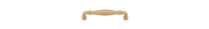 Iver Sarlat Cabinet Pull Centre to Centre 128mm,160mm, 256mm,320mm,450mm Brushed Brass - With Backplate & No Backplate