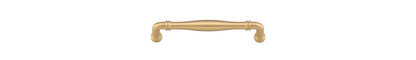 Iver Sarlat Cabinet Pull Centre to Centre 128mm,160mm, 256mm,320mm,450mm Brushed Brass - With Backplate & No Backplate