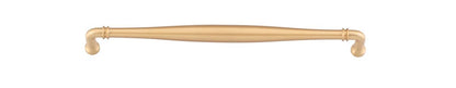 Iver Sarlat Cabinet Pull Centre to Centre 128mm,160mm, 256mm,320mm,450mm Brushed Brass - With Backplate & No Backplate