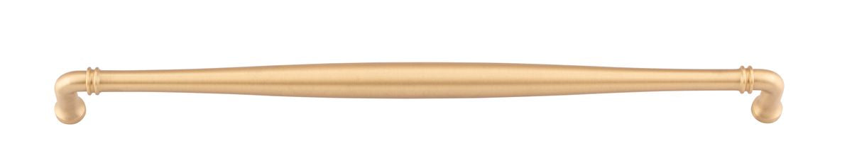 Iver Sarlat Cabinet Pull Centre to Centre 128mm,160mm, 256mm,320mm,450mm Brushed Brass - With Backplate & No Backplate