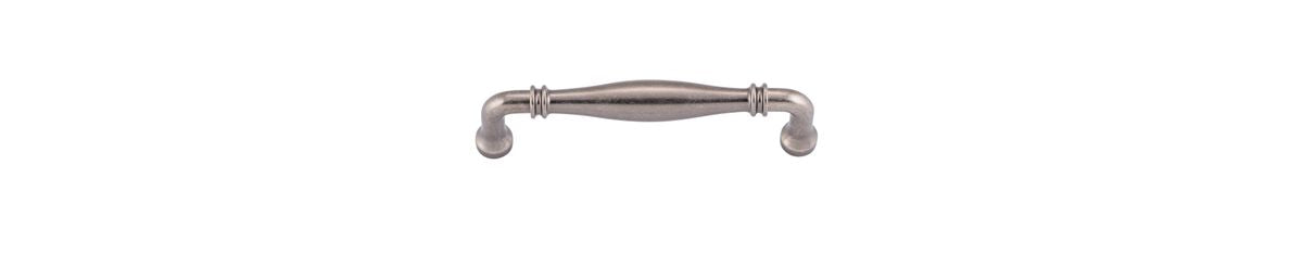 Iver Sarlat Cabinet Pull Centre to Centre 128mm,160mm,256mm, 320mm,450mm Distressed Nickel- With Backplate & No Backplate
