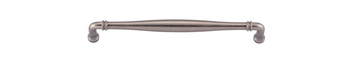 Iver Sarlat Cabinet Pull Centre to Centre 128mm,160mm,256mm, 320mm,450mm Distressed Nickel- With Backplate & No Backplate