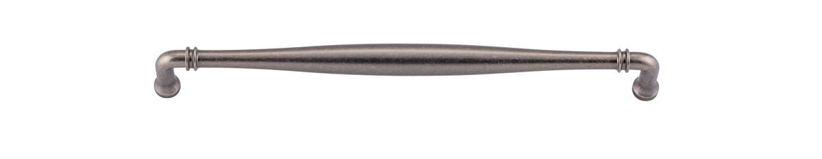Iver Sarlat Cabinet Pull Centre to Centre 128mm,160mm,256mm, 320mm,450mm Distressed Nickel- With Backplate & No Backplate