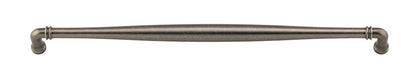Iver Sarlat Cabinet Pull Centre to Centre 128mm,160mm,256mm, 320mm,450mm Distressed Nickel- With Backplate & No Backplate