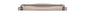 Iver Sarlat Cabinet Pull Centre to Centre 128mm,160mm,256mm, 320mm,450mm Distressed Nickel- With Backplate & No Backplate