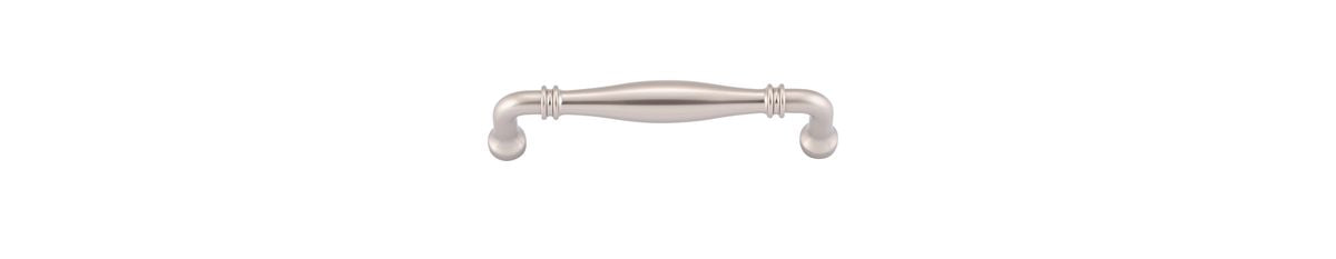 Iver Sarlat Cabinet Pull Centre to Centre 128mm,160mm,256mm, 320mm,450mm Satin Nickel - With Backplate & No Backplate