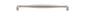 Iver Sarlat Cabinet Pull Centre to Centre 128mm,160mm,256mm, 320mm,450mm Satin Nickel - With Backplate & No Backplate