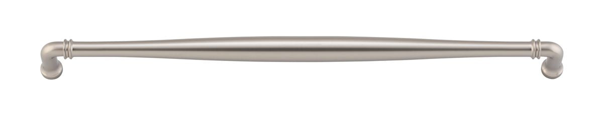 Iver Sarlat Cabinet Pull Centre to Centre 128mm,160mm,256mm, 320mm,450mm Satin Nickel - With Backplate & No Backplate