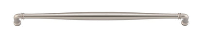 Iver Sarlat Cabinet Pull Centre to Centre 128mm,160mm,256mm, 320mm,450mm Satin Nickel - With Backplate & No Backplate