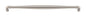 Iver Sarlat Cabinet Pull Centre to Centre 128mm,160mm,256mm, 320mm,450mm Satin Nickel - With Backplate & No Backplate