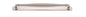 Iver Sarlat Cabinet Pull Centre to Centre 128mm,160mm,256mm, 320mm,450mm Satin Nickel - With Backplate & No Backplate