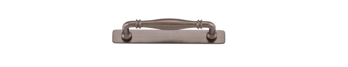 Iver Sarlat Cabinet Pull Centre to Centre 128mm,160mm,256mm, 320mm,450mm Signature Brass - With Backplate & No Backplate