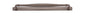 Iver Sarlat Cabinet Pull Centre to Centre 128mm,160mm,256mm, 320mm,450mm Signature Brass - With Backplate & No Backplate