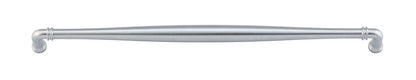 Iver Sarlat Cabinet Pull Centre to Centre 128mm,160mm, 256mm,320mm,450mm Brushed Chrome- With Backplate & No Backplate