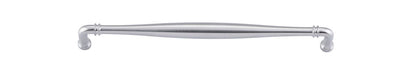 Iver Sarlat Cabinet Pull Centre to Centre 128mm,160mm, 256mm,320mm,450mm Brushed Chrome- With Backplate & No Backplate