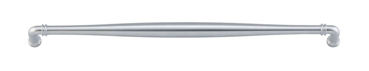 Iver Sarlat Cabinet Pull Centre to Centre 128mm,160mm, 256mm,320mm,450mm Brushed Chrome- With Backplate & No Backplate