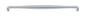 Iver Sarlat Cabinet Pull Centre to Centre 128mm,160mm, 256mm,320mm,450mm Brushed Chrome- With Backplate & No Backplate