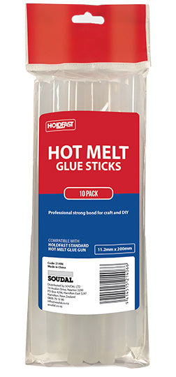 SOUDAL HOLDFAST HOT MELT GLUE STICKS STANDARD -  PRICED PER UNIT - AVAILABLE IN 1KG & 5KG