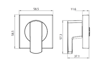 YALE ASSURE KEYED SMART-READY LOCK WITH APEX - L142 x 300MM ENTRANCE SET MATT BLACK & SATIN NICKEL