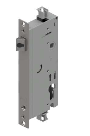 YALE ASSURE KEYED SMART-READY LOCK WITH APEX - L142 x 600MM ENTRANCE SET MATT BLACK & SATIN NICKEL