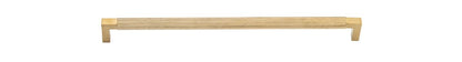 Iver Brunswick Cabinet Pull Centre to Centre 160mm,256mm,320mm, 450mm Brushed Gold PVD - With Backplate & No Backplate