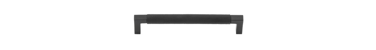 Iver Brunswick Cabinet Pull Centre to Centre 160mm,256mm,320mm, 450mm Matt Black - With Backplate & No Backplate