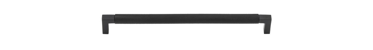 Iver Brunswick Cabinet Pull Centre to Centre 160mm,256mm,320mm, 450mm Matt Black - With Backplate & No Backplate