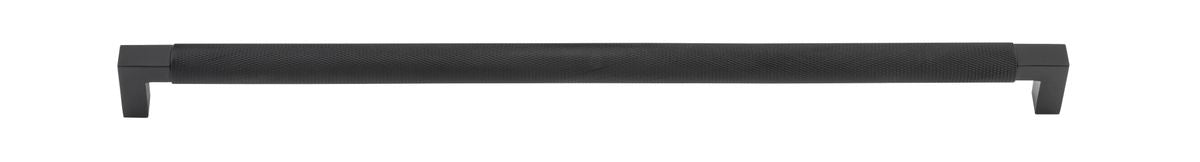 Iver Brunswick Cabinet Pull Centre to Centre 160mm,256mm,320mm, 450mm Matt Black - With Backplate & No Backplate