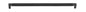 Iver Brunswick Cabinet Pull Centre to Centre 160mm,256mm,320mm, 450mm Matt Black - With Backplate & No Backplate