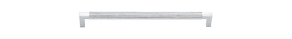 Iver Brunswick Cabinet Pull Centre to Centre 160mm,256mm,320mm, 450mm Polished Chrome - With Backplate & No Backplate