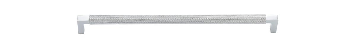 Iver Brunswick Cabinet Pull Centre to Centre 160mm,256mm,320mm, 450mm Polished Chrome - With Backplate & No Backplate