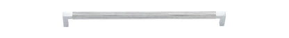 Iver Brunswick Cabinet Pull Centre to Centre 160mm,256mm,320mm, 450mm Polished Chrome - With Backplate & No Backplate