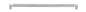 Iver Brunswick Cabinet Pull Centre to Centre 160mm,256mm,320mm, 450mm Polished Chrome - With Backplate & No Backplate