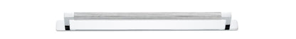 Iver Brunswick Cabinet Pull Centre to Centre 160mm,256mm,320mm, 450mm Polished Chrome - With Backplate & No Backplate